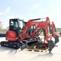 Frete grátis 1Ton Mini Excavator Preço