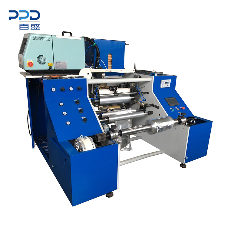 PPD-DJ450 Many Years Factory 3KW Automatic House Aluminium Foil Roll Rewinding Machine