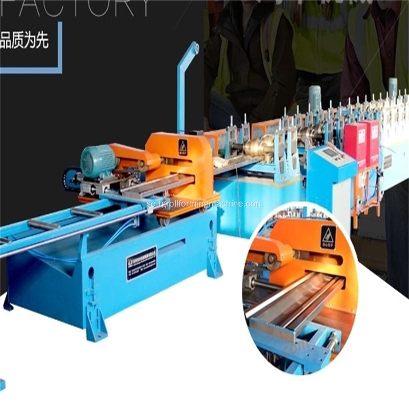 Stereo Garage Bottom Plate Roll Forming Machine