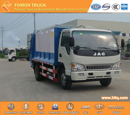 Trak pemadat sampah JAC 4X2 6tons