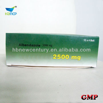 veterinary medicine antiparasite Albendazole tablet