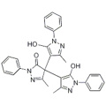 3H-Pyrazol-3-on, 2,4-Dihydro-4,4-bis (5-hydroxy-3-methyl-1-phenyl-1H-pyrazol-4-yl) -5-methyl-2-phenyl-CAS 124009-63-8