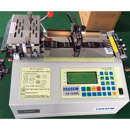 Faca fria para máquina de corte automático de etiquetas com sensor