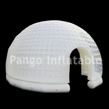 White Semi-circle Inflatable Tent