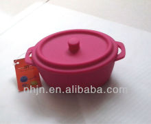 Silicone heat-resistant lunch box with cover