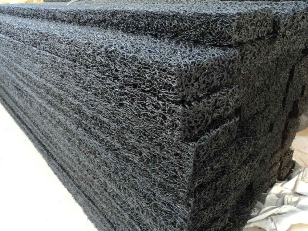 Plastic drain drainage sheet mat