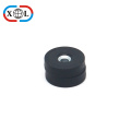 Neodymium Rubber Coated Pot Magnet with Countersunk Hole