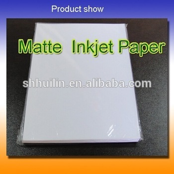 128g inkjet photo paper matte coated photo paper a4