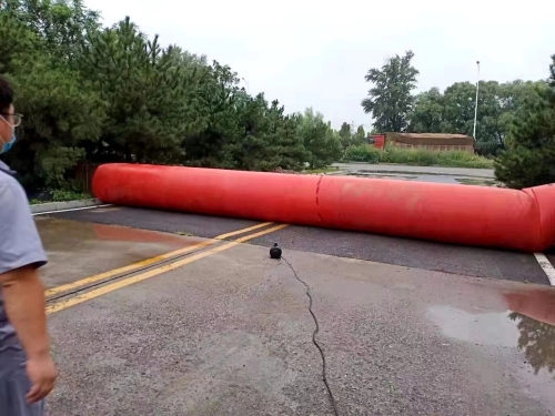 Mur de crue PVC de déploiement facile de déploier gonflable