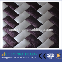Home Wall Decoration Leather-surface Fabric Acoustic Board