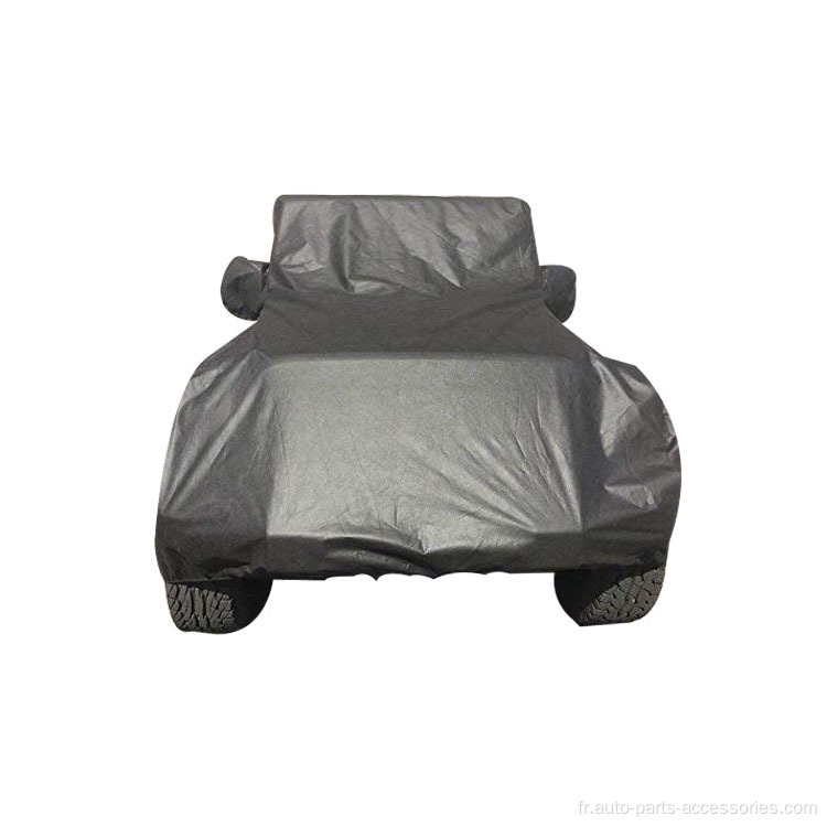 D Couverture de voiture en tissu Oxford Protection solaire