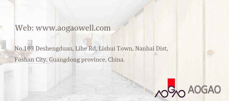 Aogao Stainless Steel 304 Toilet Cubicle Washroom Hardware