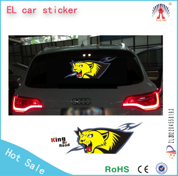 el sheet car sticker/equalizer flashing el car sticker/toyota el car body sticker