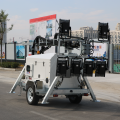 10m mobile trailer LED Hydraulic Diesel Lighting Towers