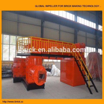 China agent exporting full auto clay vacuum brick machine india