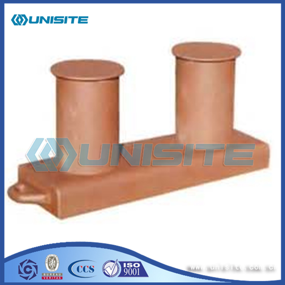 Steel marine mooring bollard