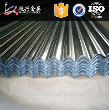 Rainproof Black Corrugated Metal Roofing Sheet