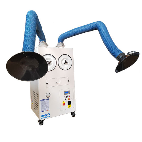 MLWF350HA Mobile Industrial Dust Fume Extrator com Sistema Automático de Limpeza de Pulso de Pulso Coletor de Poeira Industrial