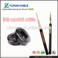 75 Ohm coaxial cable RG6/U for catv cctv