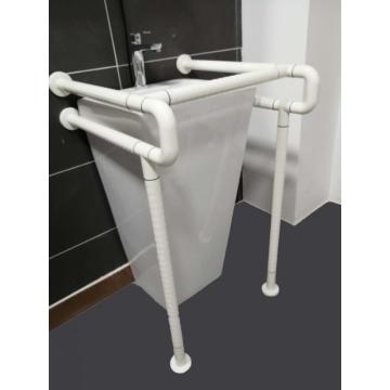 Barra de apoio sem barreiras de nylon para banheiro
