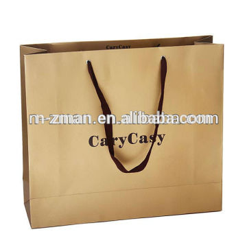 Paper Bag,Paper Bag with hot stamping,Kraft Paper Bag