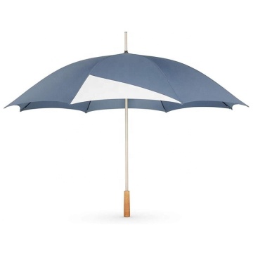 Green Cork Handle Luxury Parasol for Camping