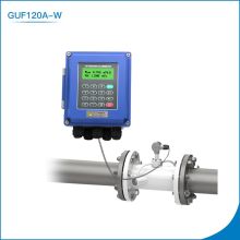 Plant effluent Insulate Transit- time ultrasonic flow meter