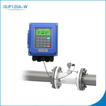 SD card wall mounted clamp ultrasonic flow meter