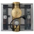 2018 Ny design Solid Brass Automatic Toilet Flusher with Override Button