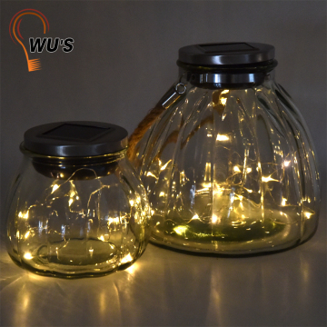 wholesale LED light battery powered christmas jar light led light battery powered