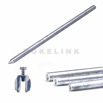 Horganyzott Ground Rúd Föld Rúd Galvanized Ground Rod Earth Rod