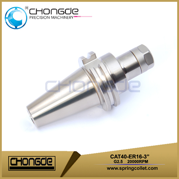 CAT40-ER16-3 &quot;حامل أداة آلة Collet Chuck CNC