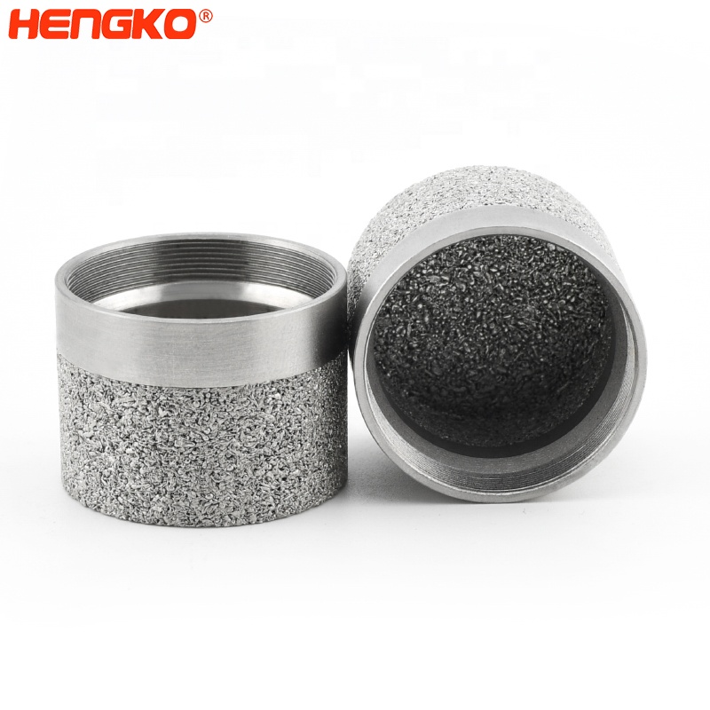 HENGKO high quality 0.5~90 microrns sintered porous ventilation dust-proof powder metal filters for raw material filtration