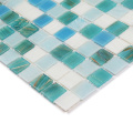 Piscina de vidrio de mosaico exterior Azulejos de espejo mezclado