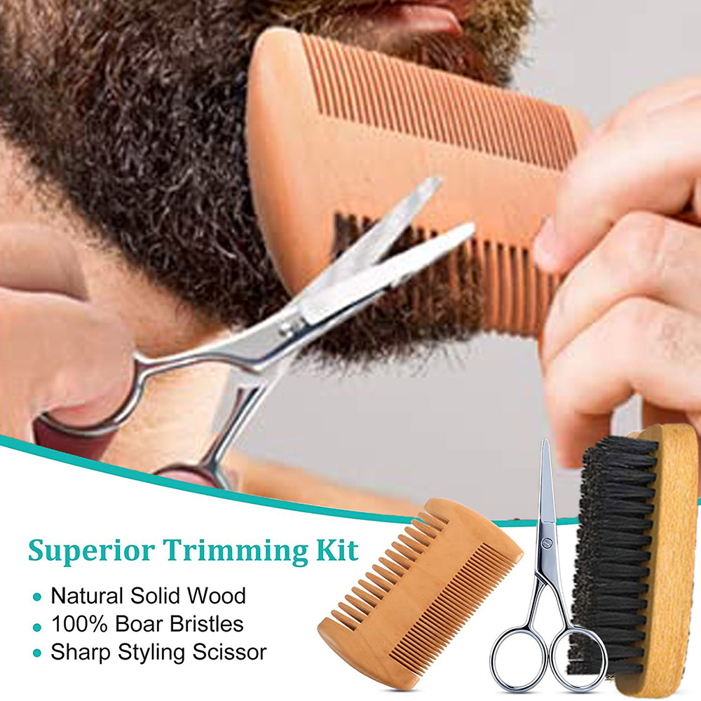 Conjunto de aparadores de 4 barba 4 beard trimmer set