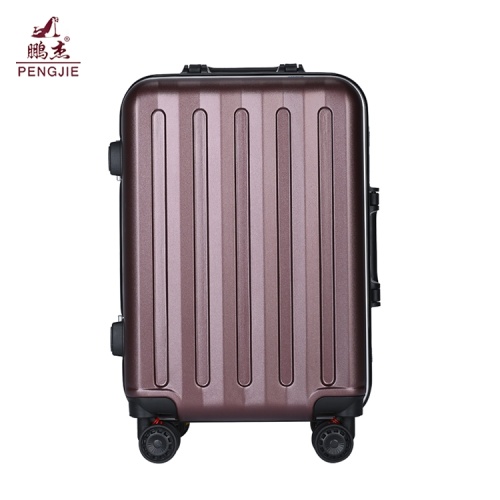 ABS blue carry on trolley luggage sets