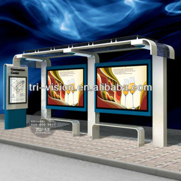 Hot Sale Bus Shelter Outdoor Lightbox