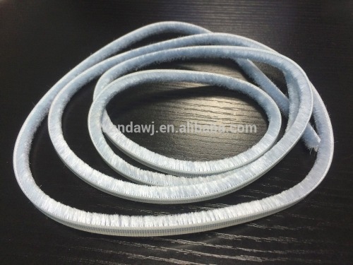 Pile weather strip silicone hardware aluminum window weather strip