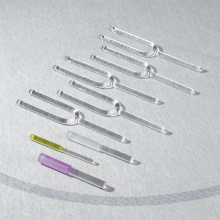 Q're Crystal Quartz Tuning Fork Note E