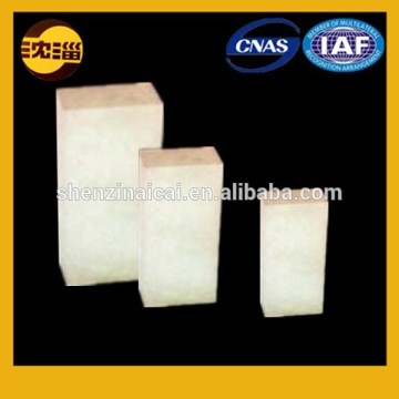 China supplier azs insulating fire brick white brick AZS refractories