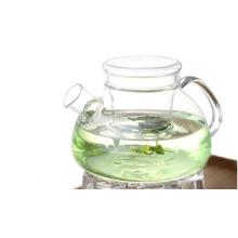 Potenciômetro personalizado do chá do vidro da resistência de calor com infusão