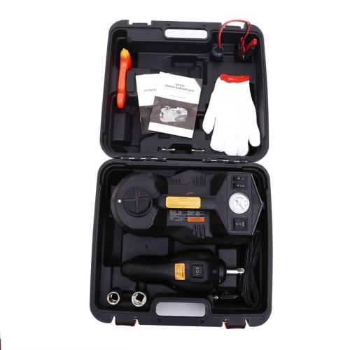 12v 5T portable car hydraulic jack kit