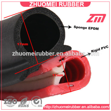 PVC rubber gasket edge protection seal