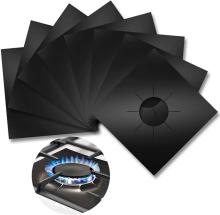 Custom reusable fireproof gas stove covers