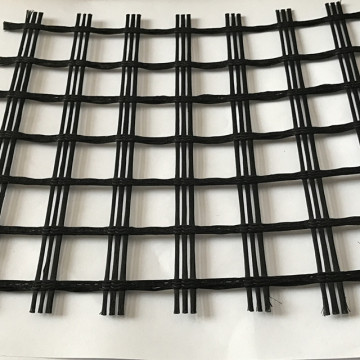 25.4mm شبكة حجم الألياف الزجاجية Geogrid لتعزيز الطرق