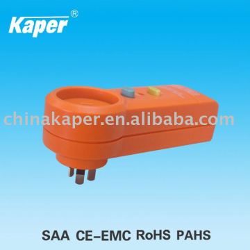 RCD Adapter & Leakage Protector 240V 10A 30mA
