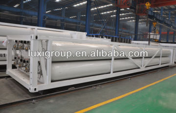 18 M^3 Jumbo cylinder 8-tube Long Tube Trailer bundle Container