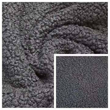 100%Polyester Lamb-Like Fleece (aiertai) Knitted Fabric