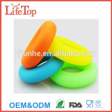 Perfect Rubber Hand Grip Strengthener Exercisers Set of 4