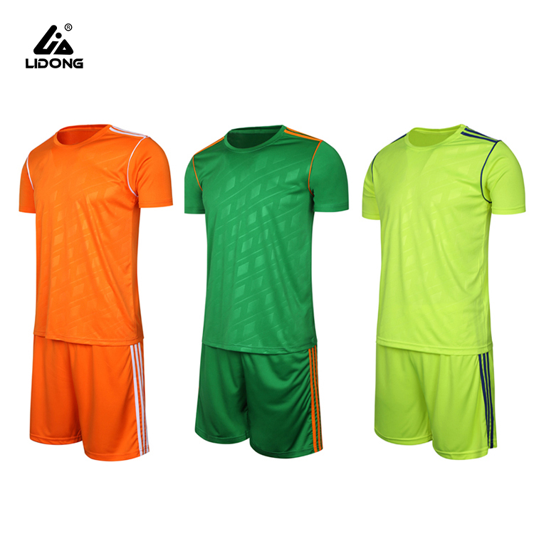 Soccer Team Jersey Quick Dry Men Football Uniform